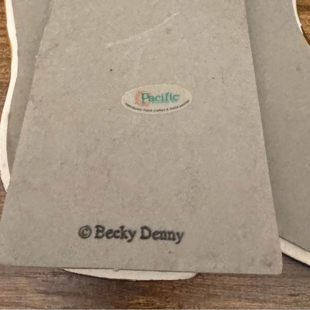 Becky Denny‎ Western Boot Picture Frame Pacific Handcrafted Hand-Painted